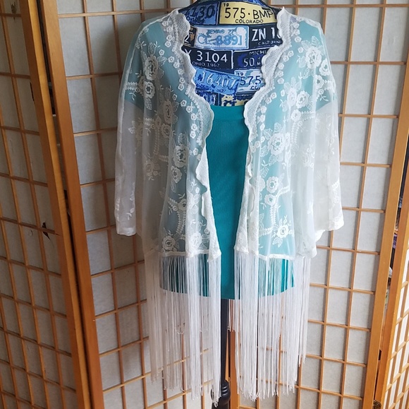 Accessories - Sheer embroidered camisole